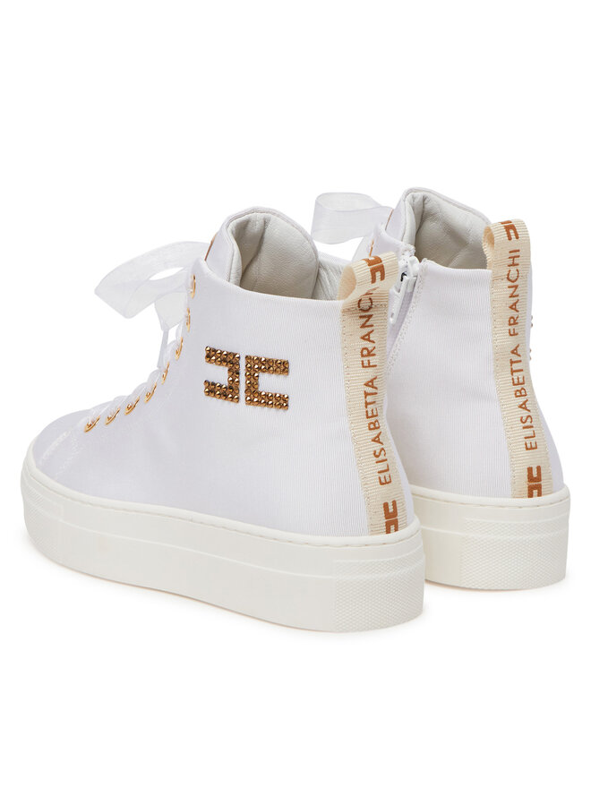 Elisabetta Franchi Sneakersy Elisabetta Franchi F4-A9E-0243 Biały