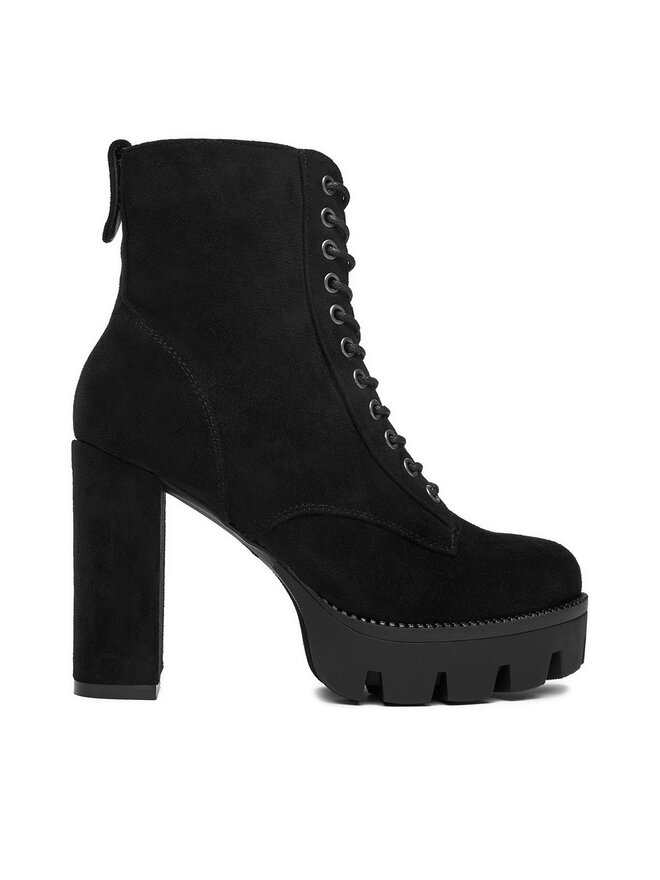 DeeZee Botine DeeZee 23756-4-BLACK SU Negru