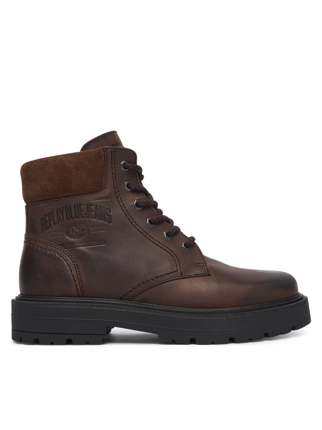 REPLAY Schnürschuhe REPLAY GMC1V.000.C0203L Dunkelbraun