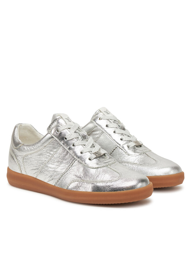 Caprice Sneakersy Caprice 9-23705-44 Srebrny