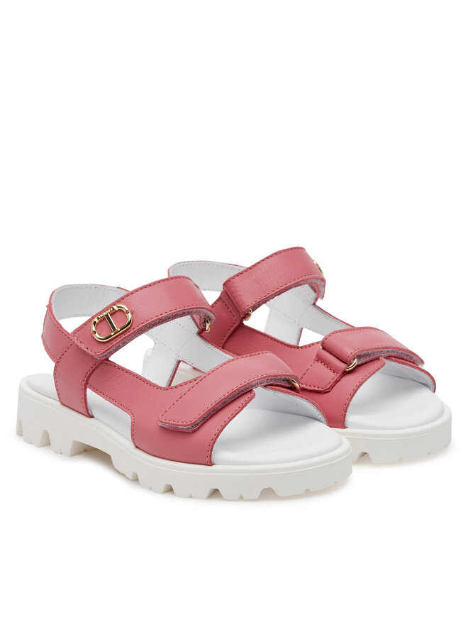 TWINSET Szandál TWINSET 251GCJ042 M Rózsaszín