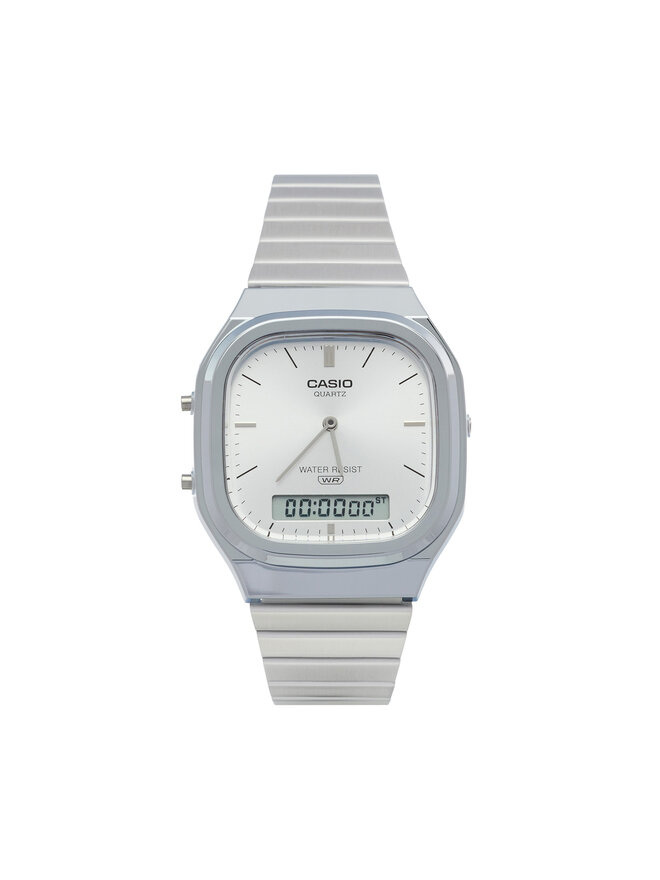 Годинник Casio AQ-240E-7AEF Срібний | evzuttya.com.ua