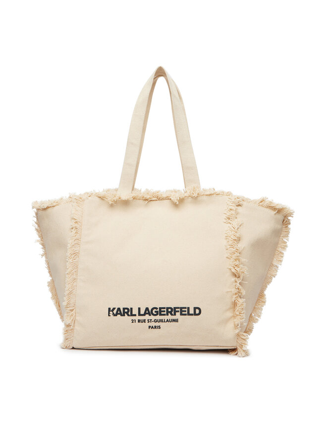 KARL LAGERFELD Handtasche KARL LAGERFELD B2W50021 Hellbeige