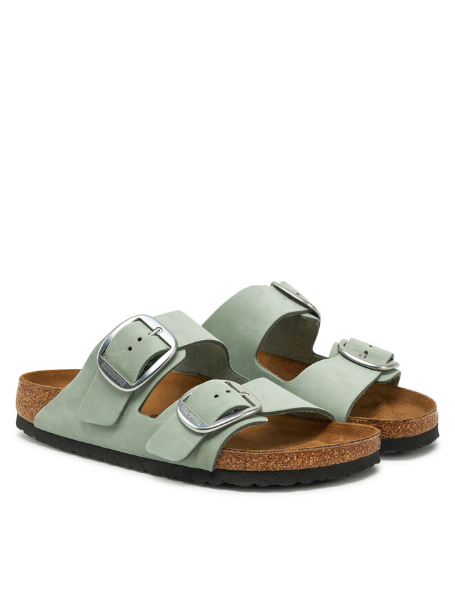 Birkenstock Pantoletten Birkenstock Arizona Big Buckle 1029311 Grün