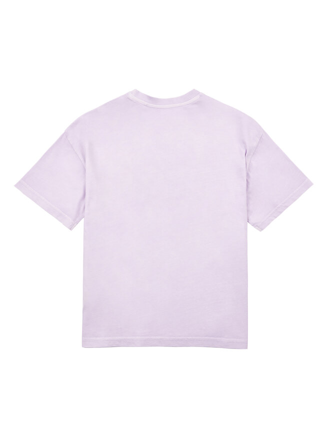 Lee Lee T-shirt Overdye LEG5080 Ljubičasta Regular Fit