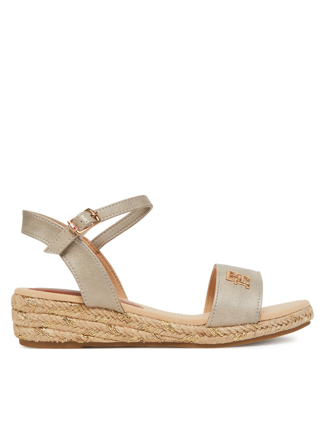 Tommy Hilfiger Espadryle Tommy Hilfiger T3A7-33803-1833514 S Beżowy