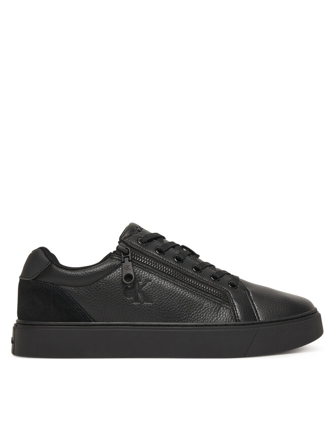 Calvin Klein Sneakers Calvin Klein Classic Cup Laceup Zip Lth YM0YM01437 Nero