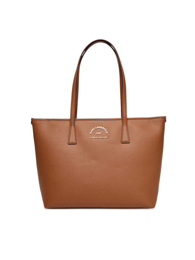KARL LAGERFELD Ročna torba KARL LAGERFELD A3W30314 Rjava