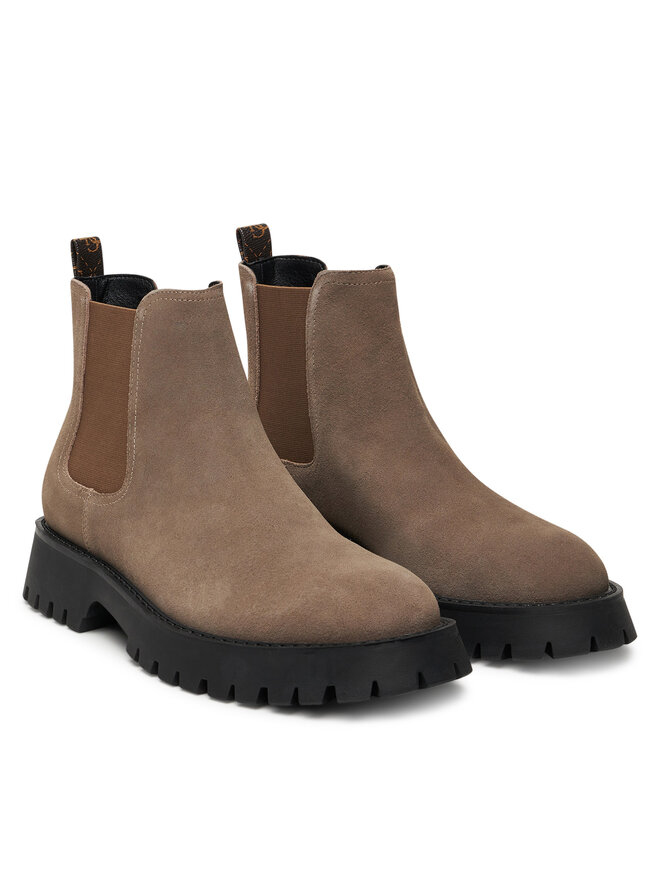 Guess Боти тип челси Guess FMTGOM SUE10 Кафяв