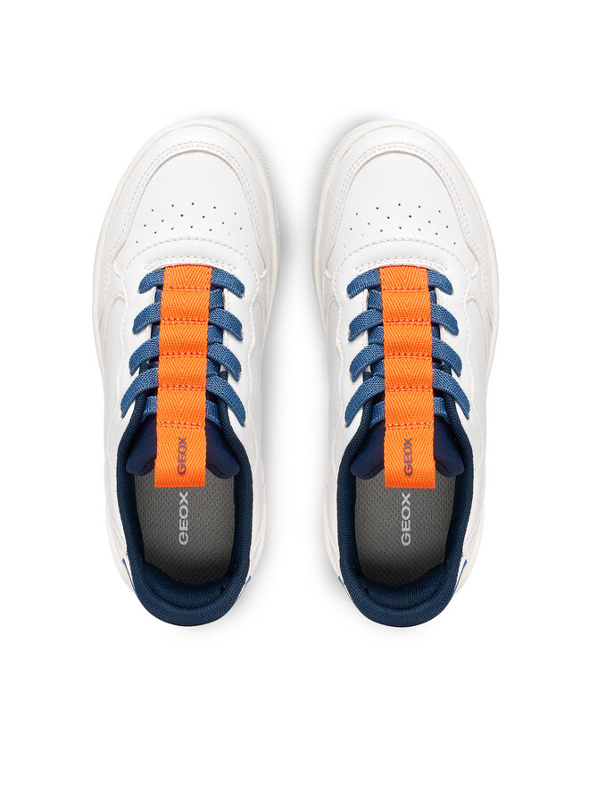 Geox Sneakers Geox J Washiba Fast In Boy J65NRA 05415 C0899 M Weiß