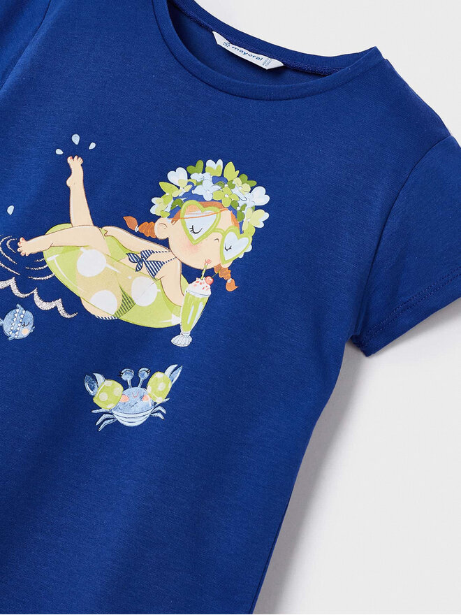 Mayoral Mayoral T-Shirt 3070 Blau