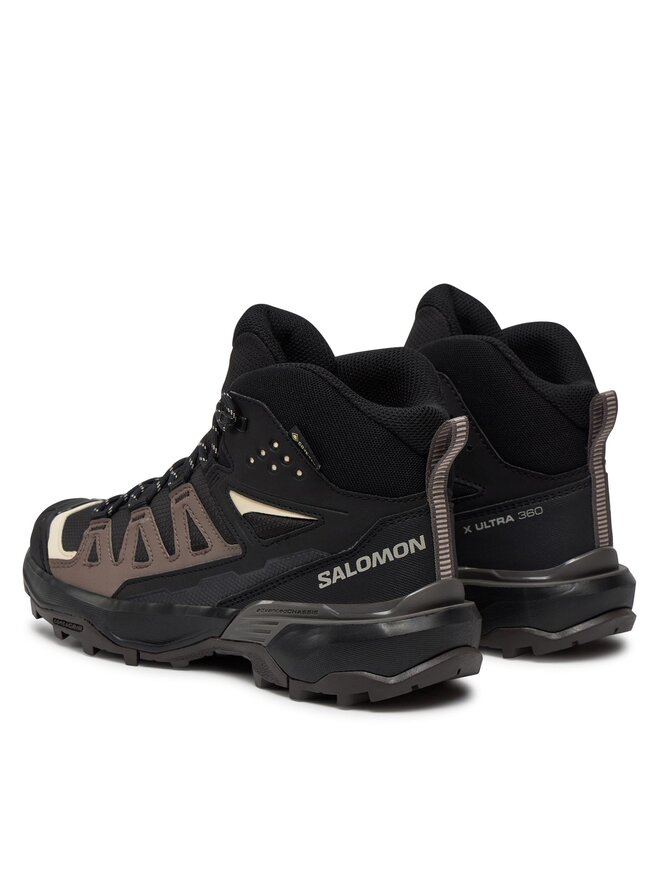 Salomon Scarpe da trekking Salomon X Ultra 360 Mid Gore-Tex L47448600 Nero