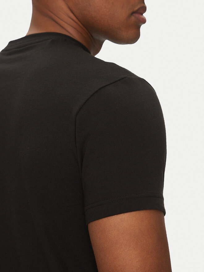 Lacoste Lacoste T-Shirt TH8917 Schwarz Regular Fit