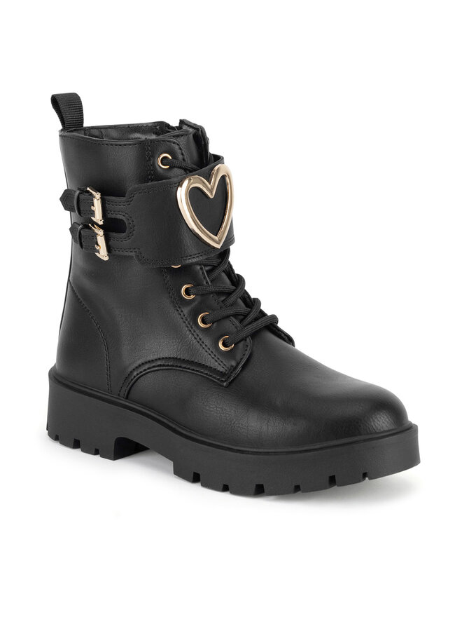 DeeZee Schnürschuhe DeeZee CM231117-2 Schwarz