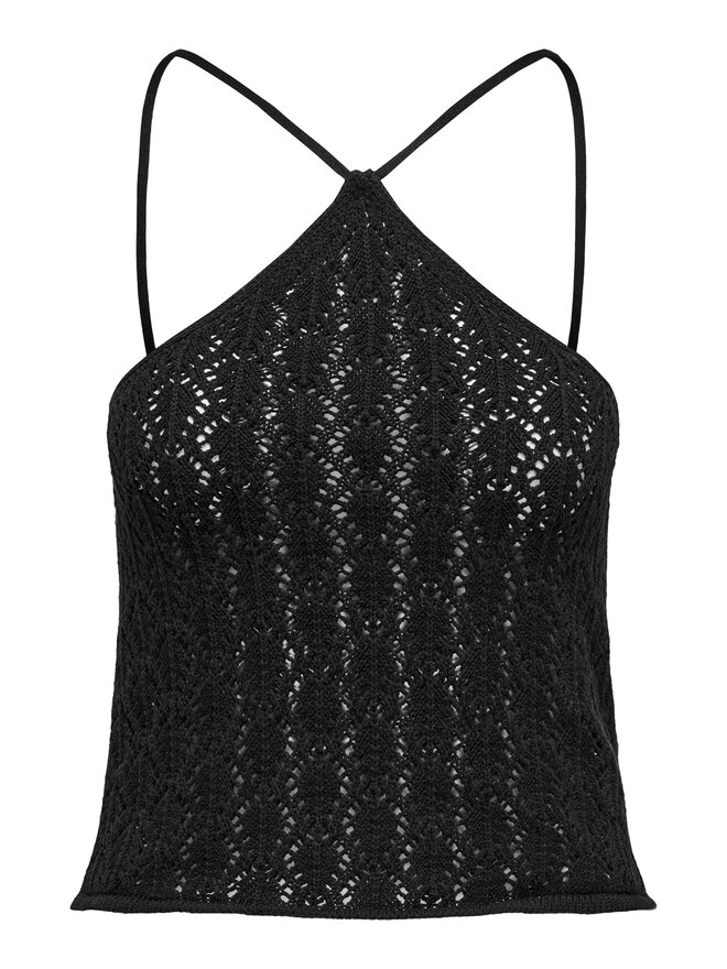 ONLY ONLY Τοπ Noella 15352137 Μαύρο Regular Fit
