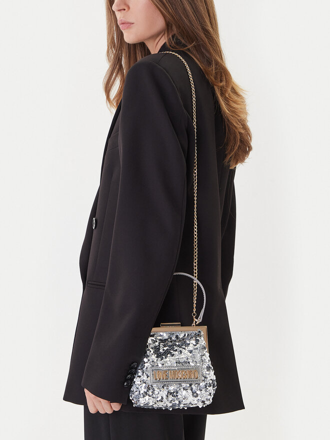 LOVE MOSCHINO Bolso LOVE MOSCHINO JC4146PP0NKK190A Plata