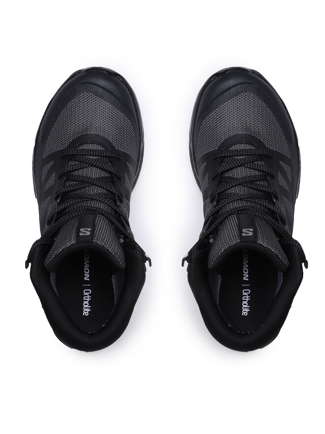 Salomon Pārgājienu apavi Salomon Outrise Mid Gtx W L47160500 Melns