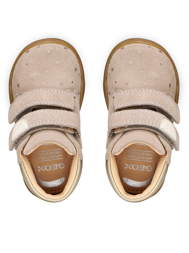 Geox Schnürschuhe Geox B Macchia Girl B164PC 0BSNF C5005 Braun