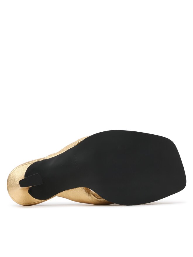 PINKO Klapki PINKO Corinne Sabot PE 23 BLKS1 100654 A0O5 Złoty