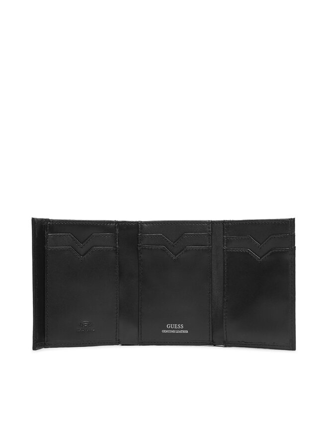 Guess Kisméretű férfi pénztárca Guess SMMTSL LEA65 Fekete