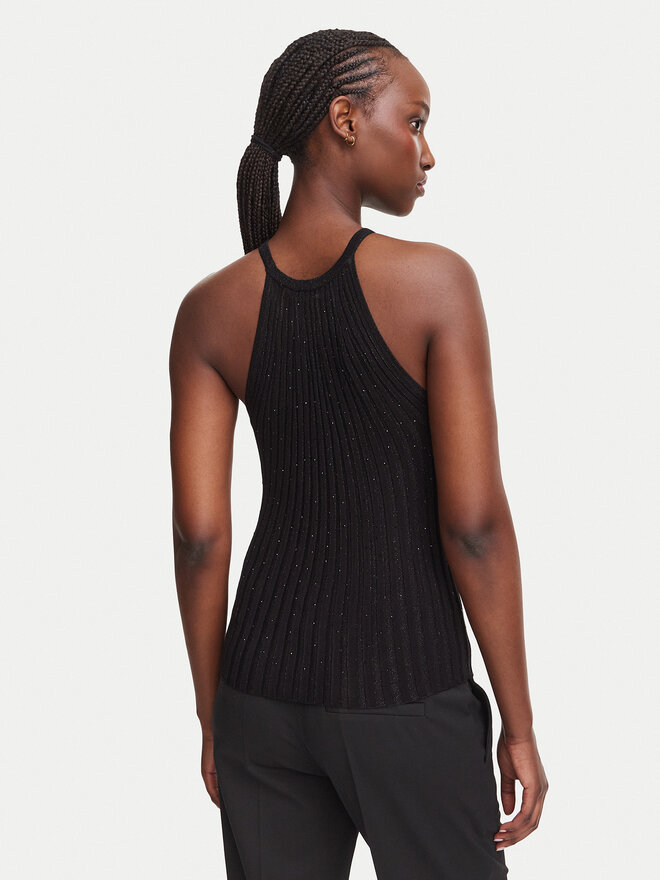Guess Guess Top W6YR48 Z1259 Schwarz Regular Fit