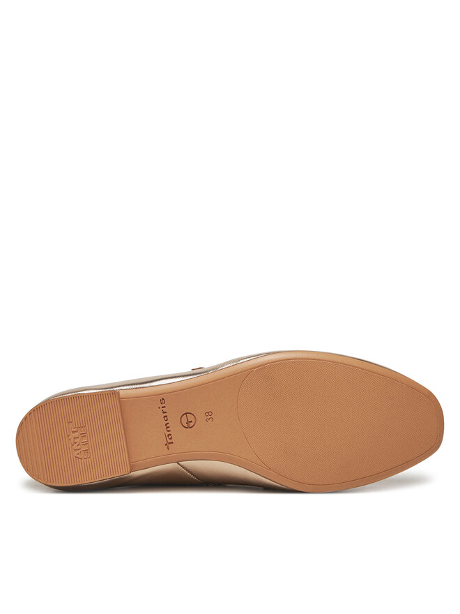Tamaris Baleriny Tamaris 1-22142-44 Złoty