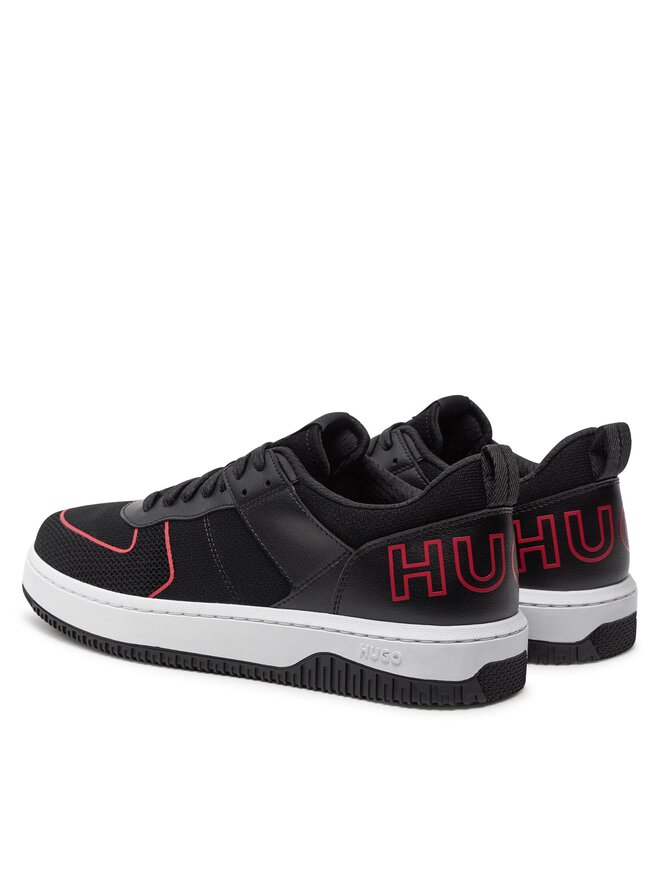 HUGO Sneakersy Hugo Kilian Tenn Knpu 50516952 Čierna
