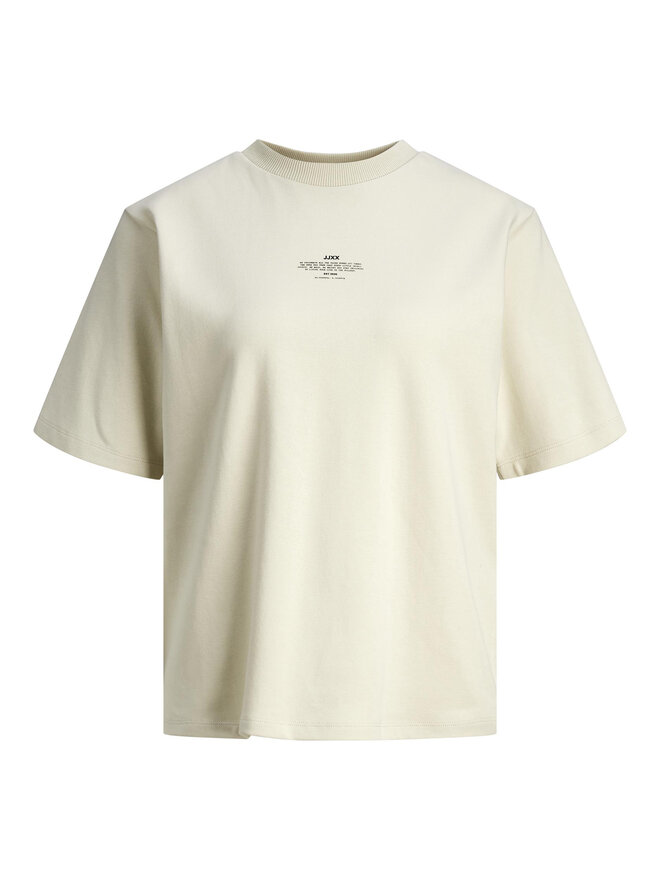 JJXX JJXX Camiseta 12241203 Écru Loose Fit