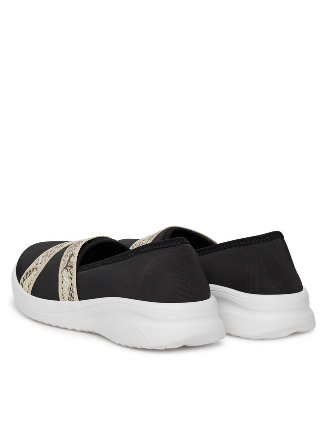 Puma Półbuty Puma Adelina 2 Snake Chic 400702 01 Czarny
