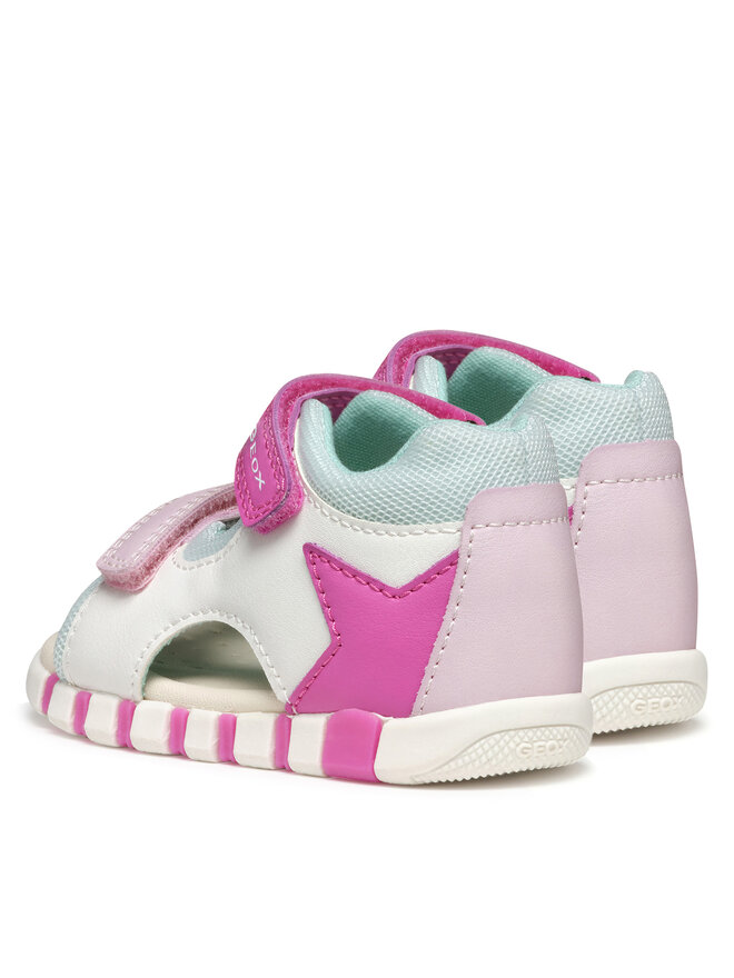 Geox Sandali Geox B Sandal Iupidoo B5517B 0BC14 C0563 Bianco