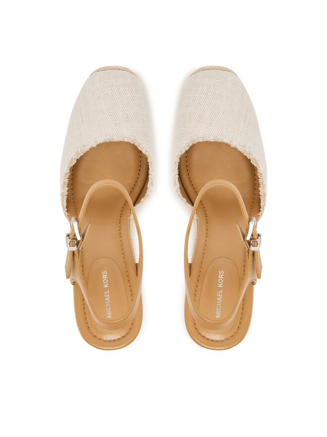 MICHAEL Michael Kors Еспадрильї MICHAEL Michael Kors Kenzie Wedge 40S6KZMS2D Кремовий