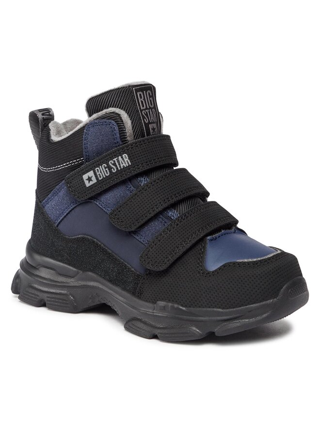 Big Star Shoes Ilgaauliai Big Star Shoes MM374172 Tamsiai mėlyna