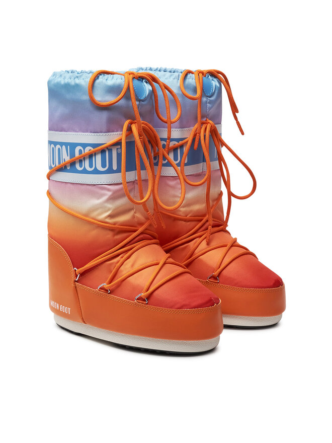 Moon Boot Śniegowce Moon Boot Mb Icon Sunrise 80D1402910 Pomarańczowy