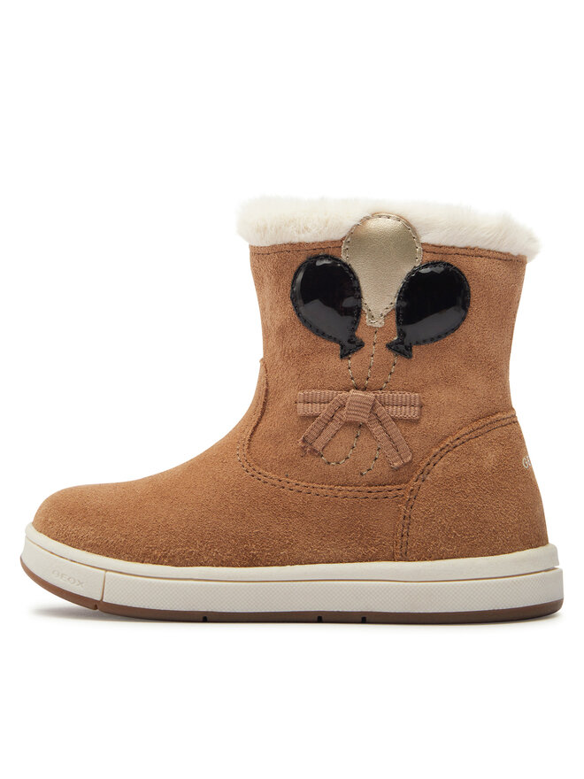 Geox Sněhule Geox B Trottola Girl B364AA 00022 C6175 S Hnědá