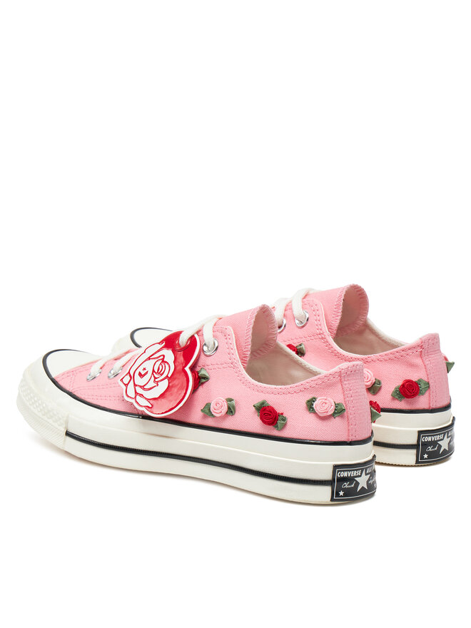 Converse Sneakers aus Stoff Converse Chuck 70 Roses A13649C Rosa