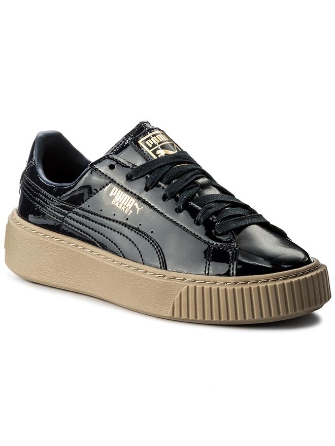 Sneakers Puma Basket Platform Patent Wn s 363314 06 Dunkelblau eschuhe.at