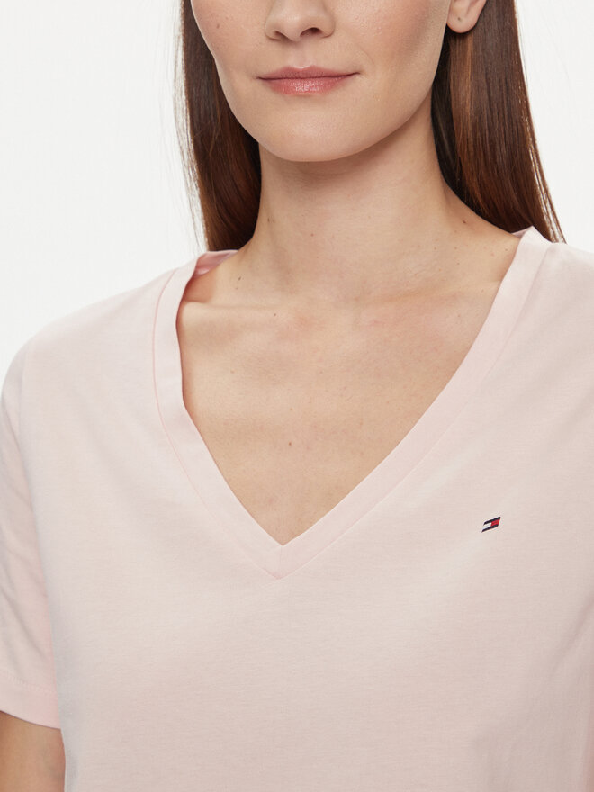 Tommy Hilfiger Tommy Hilfiger Marškinėliai Modern WW0WW39781 Rožinė Regular Fit