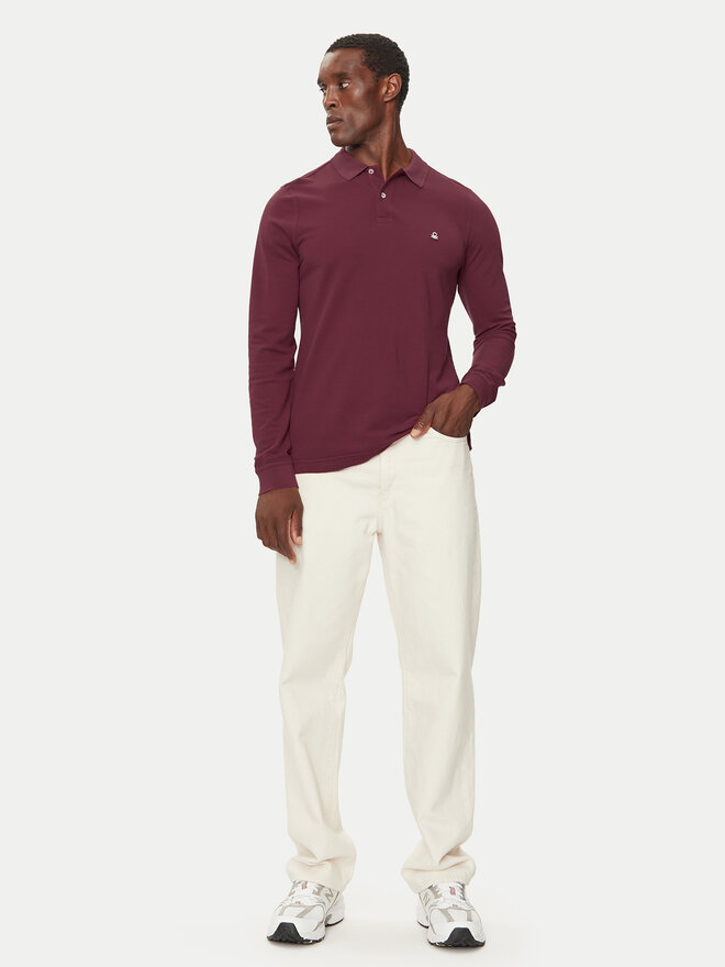 United Colors Of Benetton United Colors Of Benetton Polo marškinėliai 3089J3204 Vyšninė Regular Fit