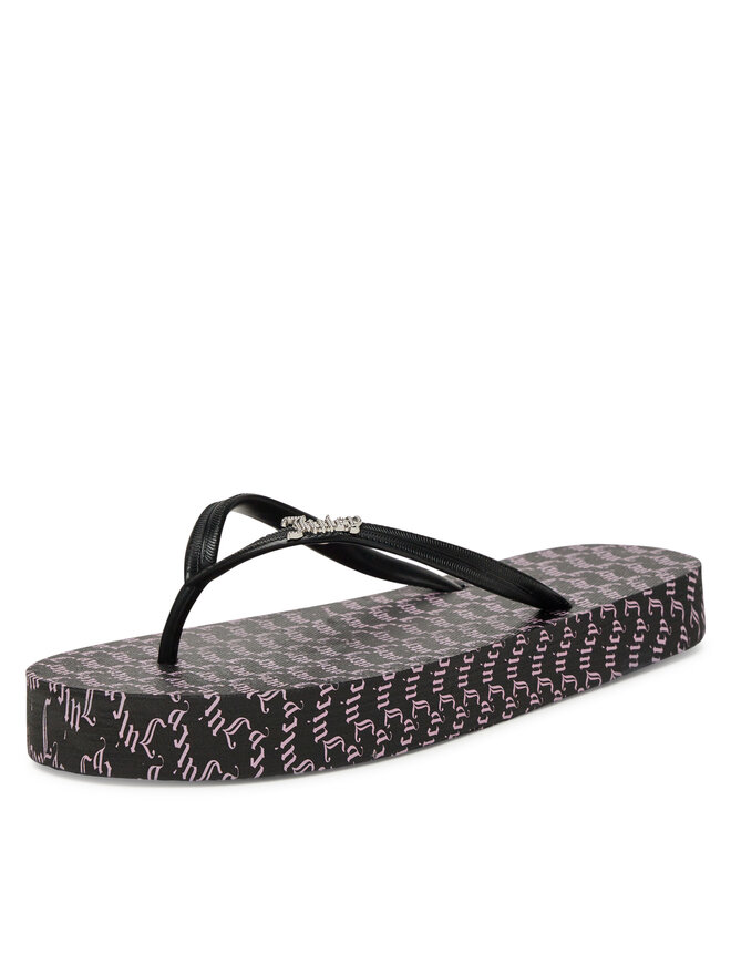 Juicy Couture Джапанки Juicy Couture 800293 Черен