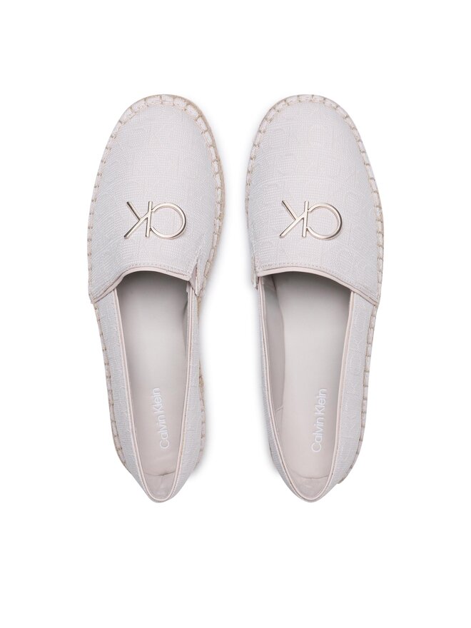 Calvin Klein Espadrilles Calvin Klein Espadrille W/Hw HW0HW01458 Écru