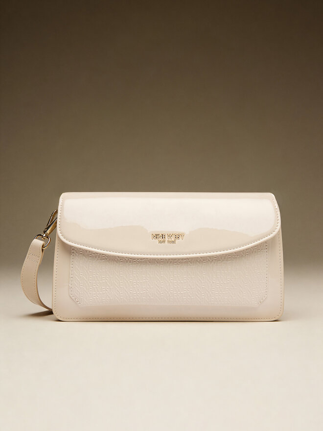 Nine West Handtasche Nine West CEO-MISSISIPI-GLAR0 Beige
