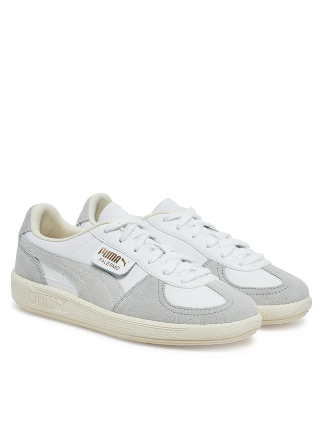 Puma Сникърси Puma Palermo Leather Big Kid 397275 02 Сив