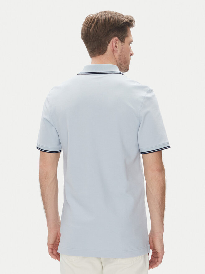 Wrangler Wrangler Poloshirt 112362830 Himmelblau Regular Fit