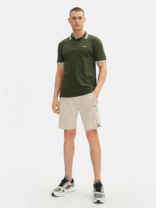 BOSS BOSS Poloshirt Paddy 50469055 Grün Regular Fit