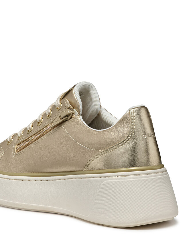 Geox Sneakersy Geox D Sunnetty D55YHA 0NFBN C2012 Złoty