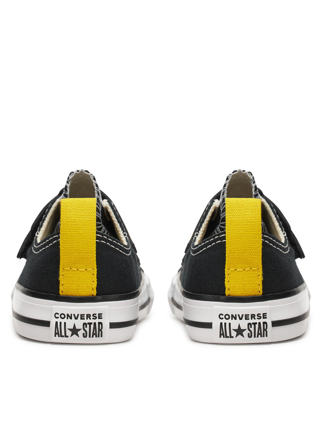 Converse Tornacipő Converse Chuck Taylor All Star Electric Bolt Easy-On A08376C Fekete
