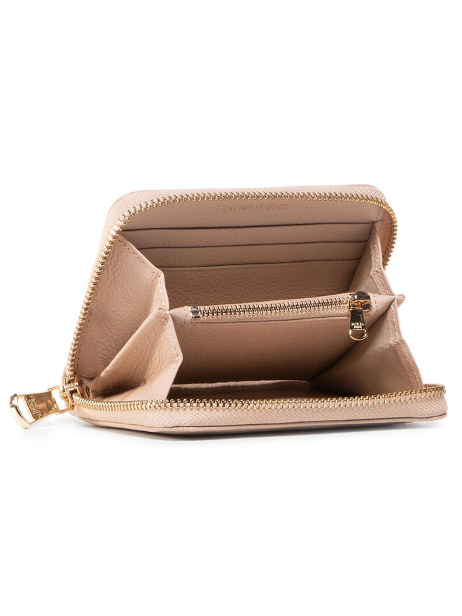 Patrizia Pepe Голям дамски портфейл Patrizia Pepe 2V8512/A4U8N-B524 Бежов