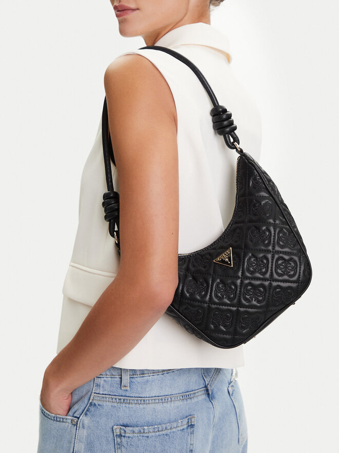 Guess Handtasche Guess HWQL96 58180 Schwarz