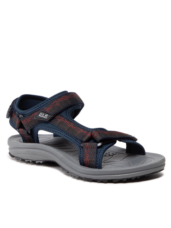 Jack Wolfskin Sandali Jack Wolfskin Wave Breaker M 4052011 Blu scuro