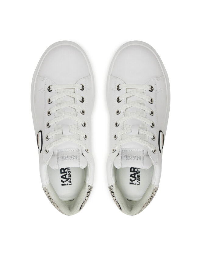 KARL LAGERFELD Sneakersy KARL LAGERFELD KL62528F Bílá